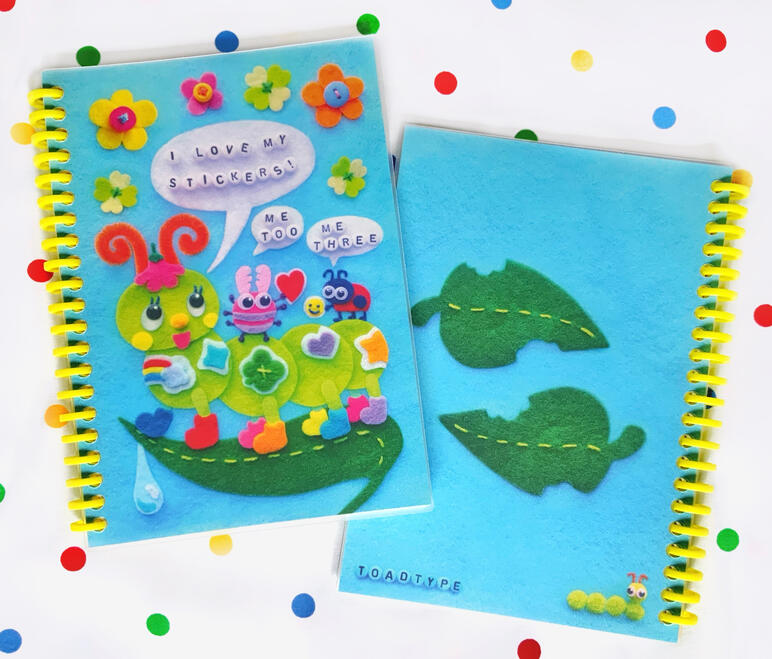 reusable sticker book