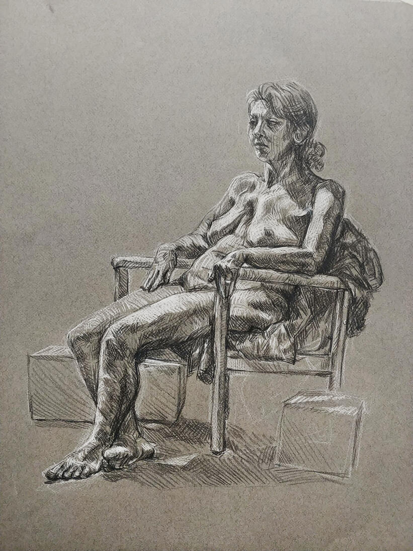 seated figure seated figure